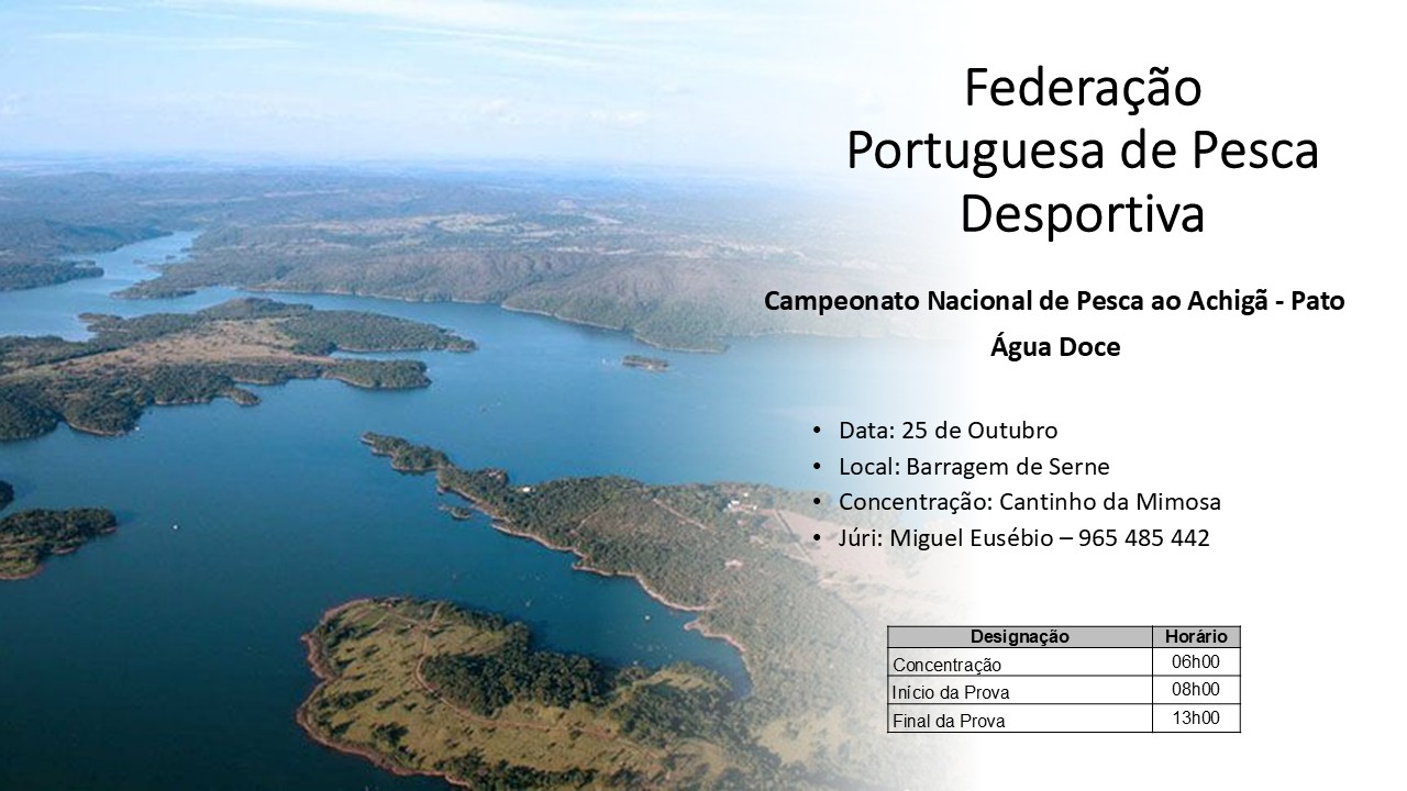 Camp. Nac. Achigã - Pato
