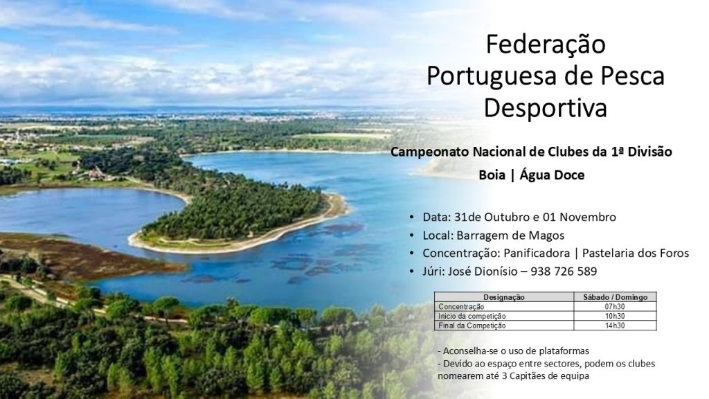 Camp. Nac. Clubes 1ª Div. Boia | Água Doce